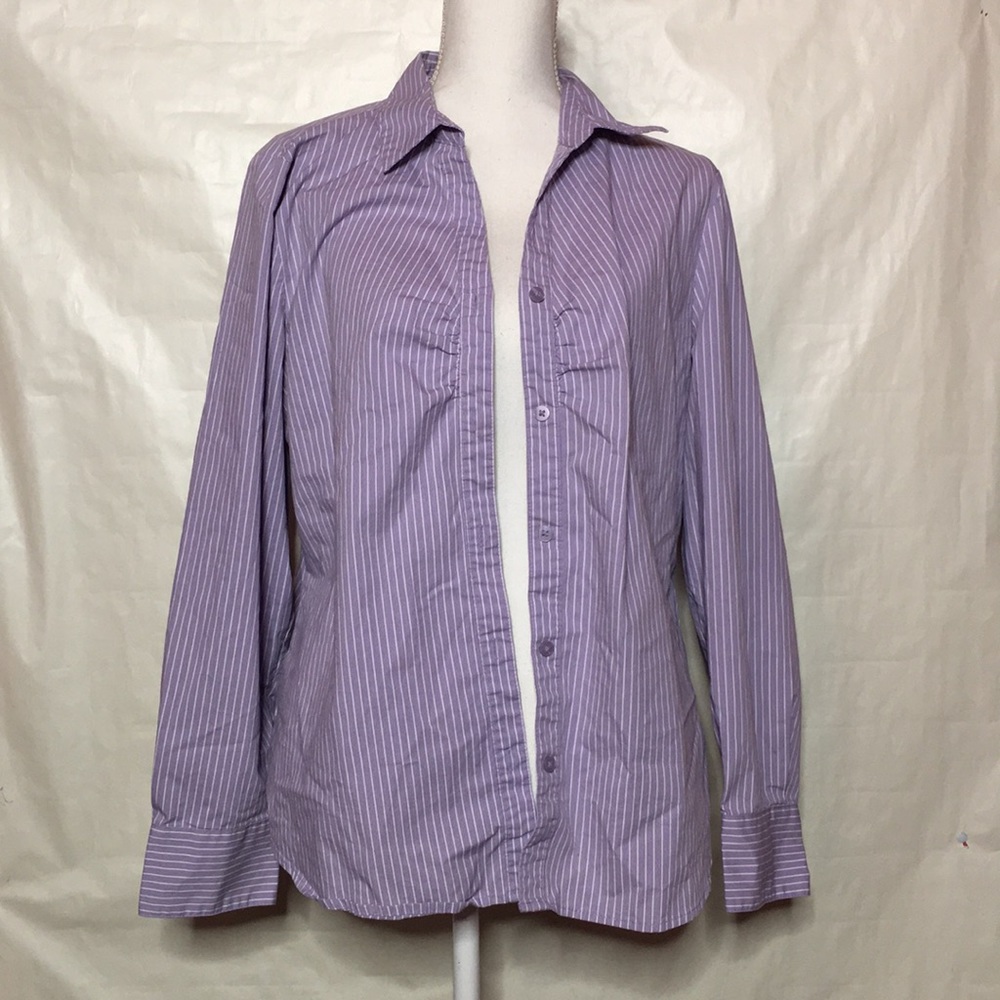 Lavender Button Down, Nwot, Xl - image 5